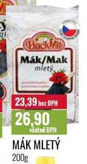 Ratio Mák mletý 200g nabídka