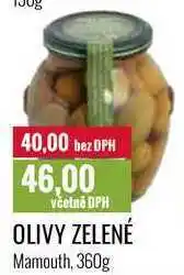 Ratio Olivy zelené mamouth, 360g nabídka