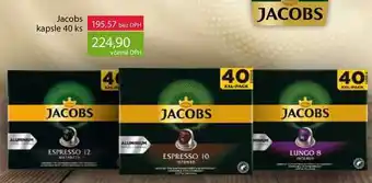 Ratio Jacobs kapsle 40 ks nabídka