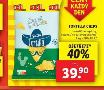 Lidl Tortilla chips nabídka