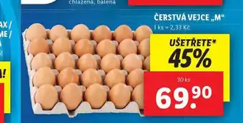 Lidl Čerstvá vejce m nabídka
