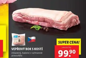 Lidl Vepřový bok s kostí nabídka