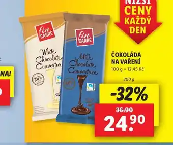 Čokoláda na vaření