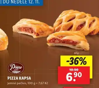 Lidl Pizza kapsa nabídka