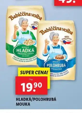 Lidl Hladká / polohrubá mouka nabídka