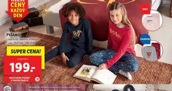 Lidl Pyžamo nabídka