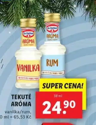 Lidl Tekuté aroma nabídka
