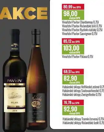 Ratio Vinařství pavlov 0,75l nabídka