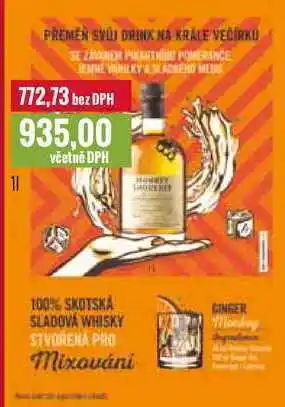 Ratio Monkey shoulder 1l nabídka