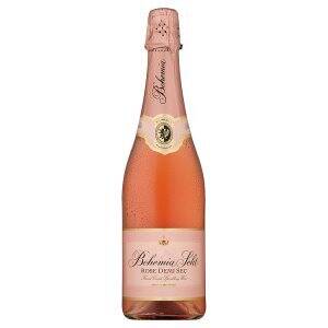 Ratio Bohemia sekt rose demi sec jakostní šumivé víno růžové 0,75l nabídka