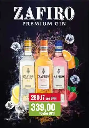 Ratio Zafiro premium gin 1l nabídka