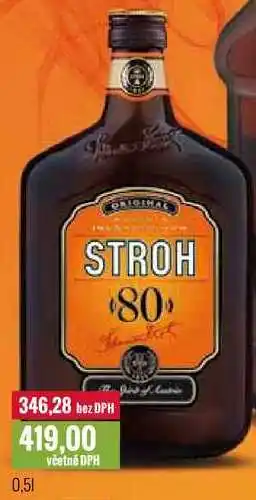 Ratio Stroh 0,5l nabídka