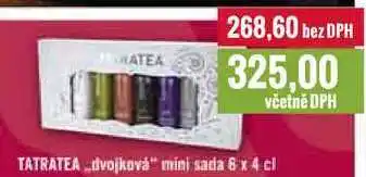 Ratio Tatratea ,,dvojková mini sada 8 x 4 cl nabídka
