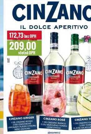 Ratio Cinzano 1l nabídka