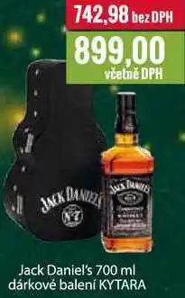 Ratio Jack daniel's 700 ml dárkové balení kytara nabídka