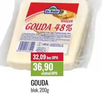 Ratio GOUDA blok, 200g nabídka