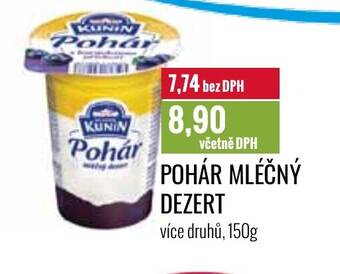 Ratio POHÁR MLÉČNÝ DEZERT nabídka