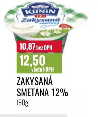 Ratio ZAKYSANÁ SMETANA 12% nabídka