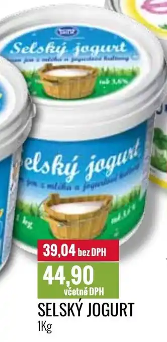 Ratio SELSKÝ JOGURT 1kg nabídka