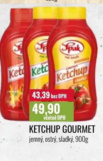 Ratio KETCHUP GOURMET nabídka