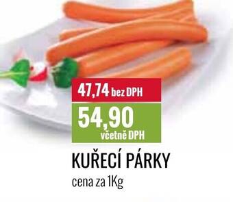 Ratio KUŘECÍ PÁRKY nabídka