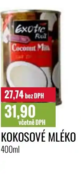 Ratio KOKOSOVÉ MLÉKO 400ml nabídka