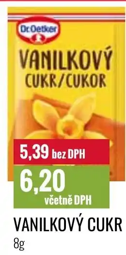 Ratio VANILKOVÝ CUKR nabídka
