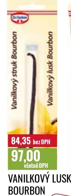 Ratio VANILKOVÝ LUSK BOURBON nabídka