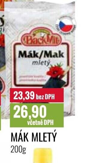 Ratio MÁK MLETÝ 200g nabídka