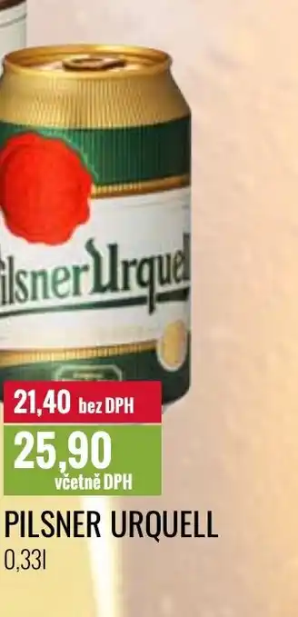 Ratio PILSNER URQUELL 0,33 l. nabídka