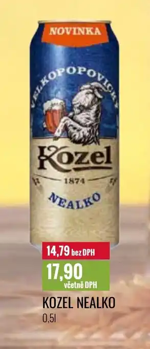 Ratio KOZEL NEALKO 0,5 l. nabídka
