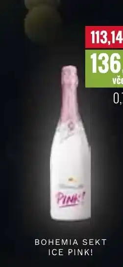 Ratio BOHEMIA SEKT ICE PINK! nabídka