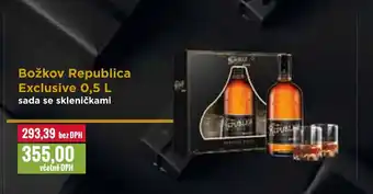 Ratio Božkov Republica Exclusive 0,5 L nabídka