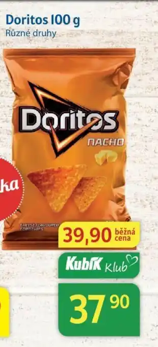Kubík potraviny Doritos 100 g nabídka