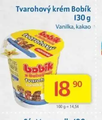 Kubík potraviny Tvarohový krém Bobík 130 g nabídka
