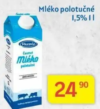 Kubík potraviny Mléko polotučné 1.5% 1 l. nabídka