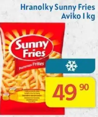 Kubík potraviny Hranolky Sunny Fries Aviko 1 kg nabídka