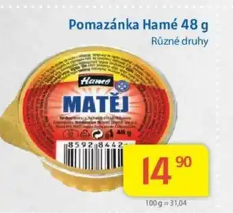 Kubík potraviny Pomazánka Hamé 48 g nabídka