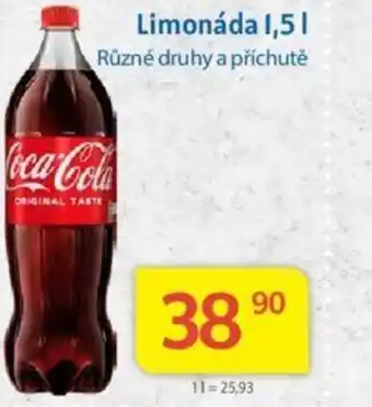 Kubík potraviny Limonáda 1,5 l. nabídka