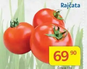 Kubík potraviny Rajčata nabídka