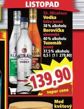 Norma St. nicolaus vodka nabídka