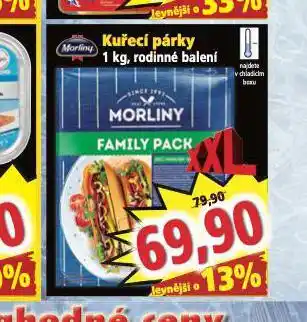 Norma Kuřecí párky nabídka