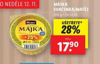 Lidl Májka svačinka / matěj nabídka
