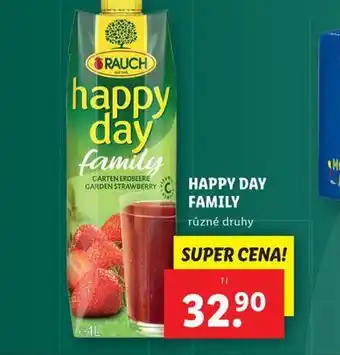 Lidl Happy day family nabídka