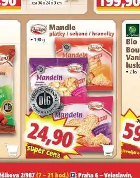 Norma Mandle plátky / sekané / hranolky nabídka