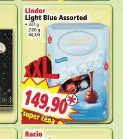 Norma Lindor light blue assorted nabídka