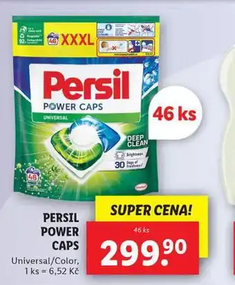 Lidl Persil power caps nabídka