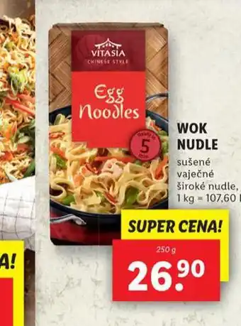 Lidl Wok nudle nabídka