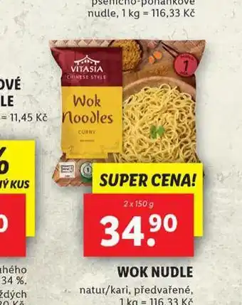 Lidl Wok nudle nabídka