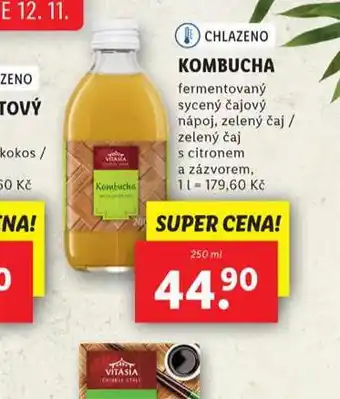 Lidl Kombucha nabídka